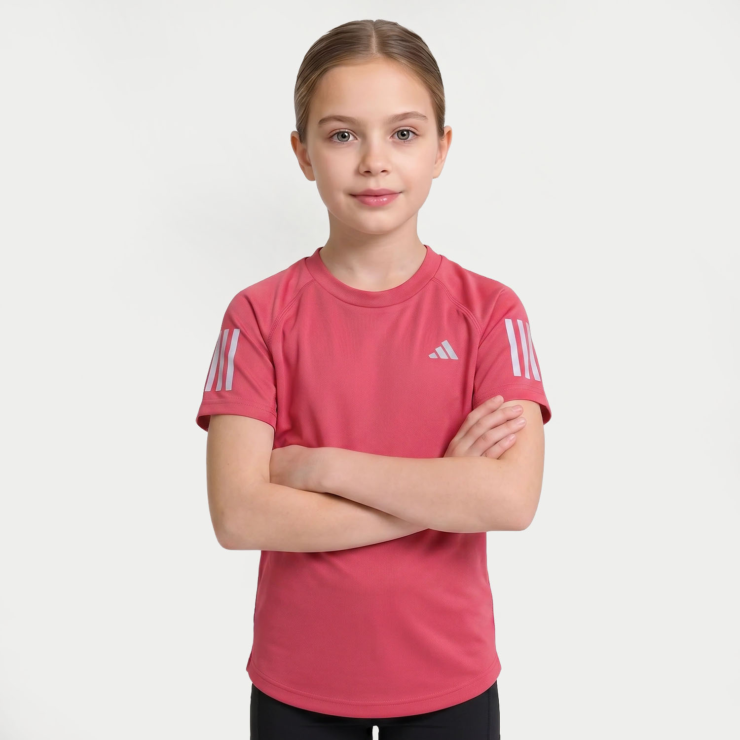 adidas Club Logo Camiseta Niña - Pure Turbo