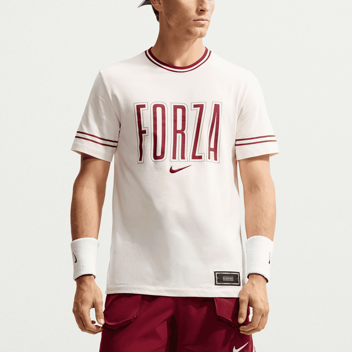 Nike Court Jannik Camiseta - Pale Ivory