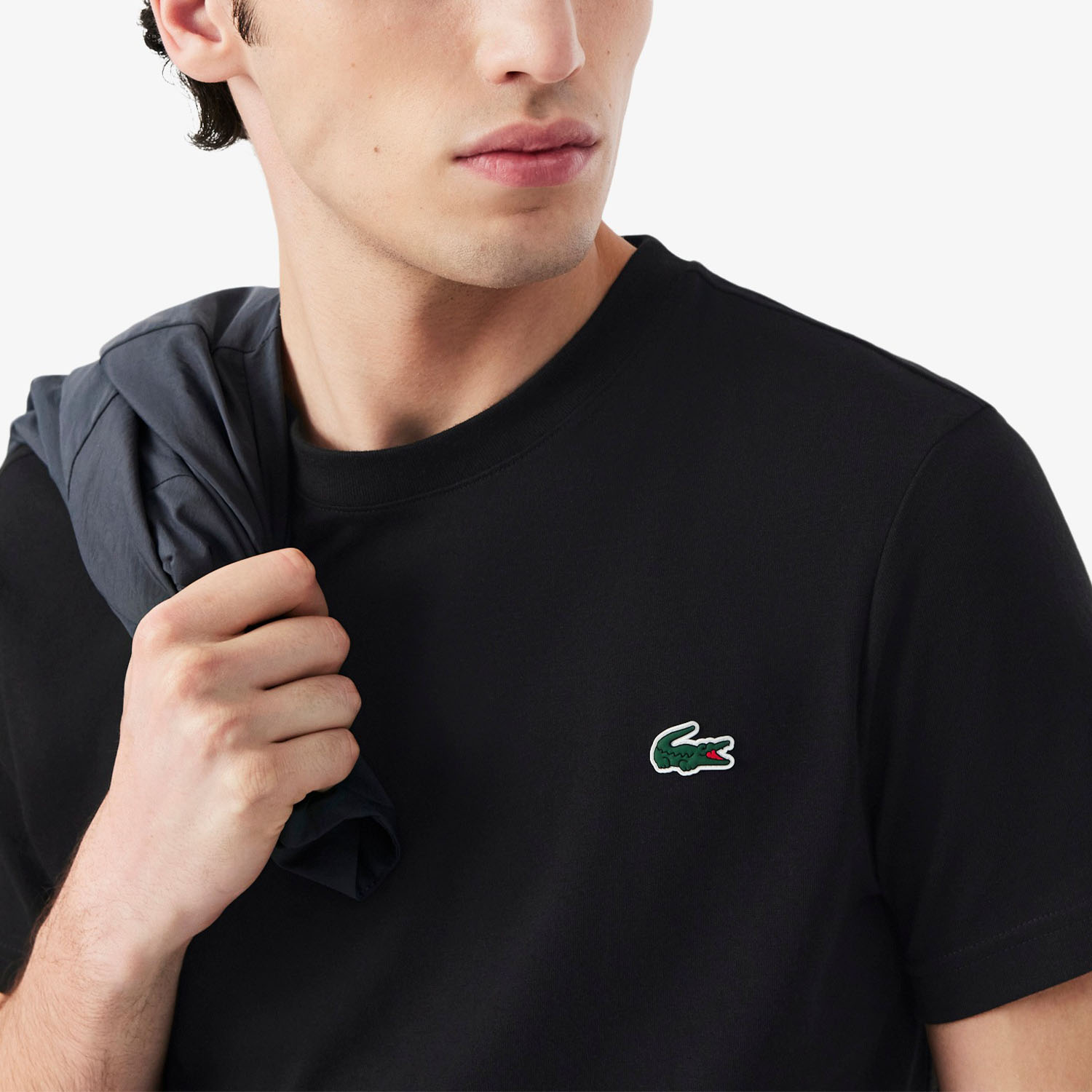Lacoste Ultra Dry Back Print T-Shirt - Noir/Gris