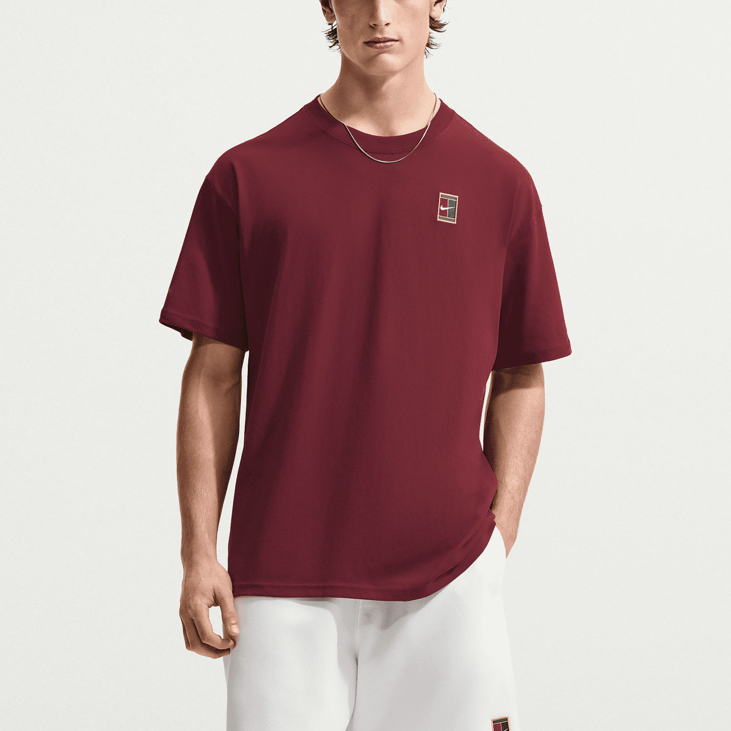 Nike Court Max90 T-Shirt - Team Red