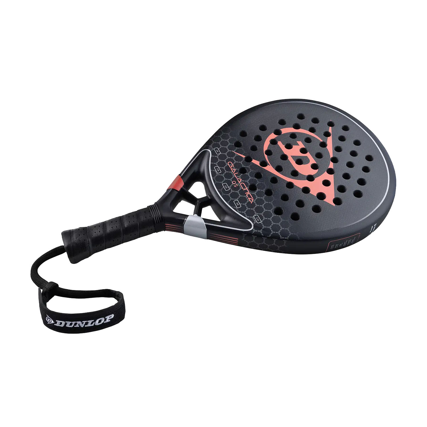 Dunlop GALACTICA OS Padel - Coral/Silver Foil