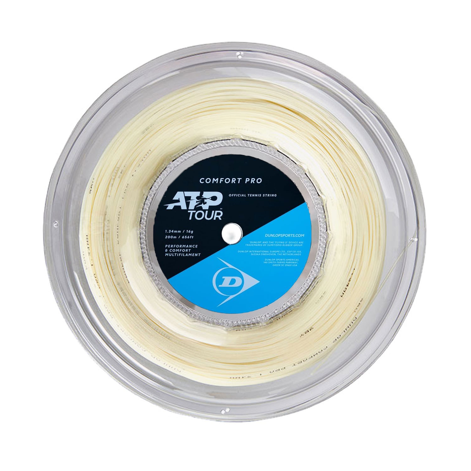 Dunlop Comfort Pro 1.34 Matassa 200 m - Natural