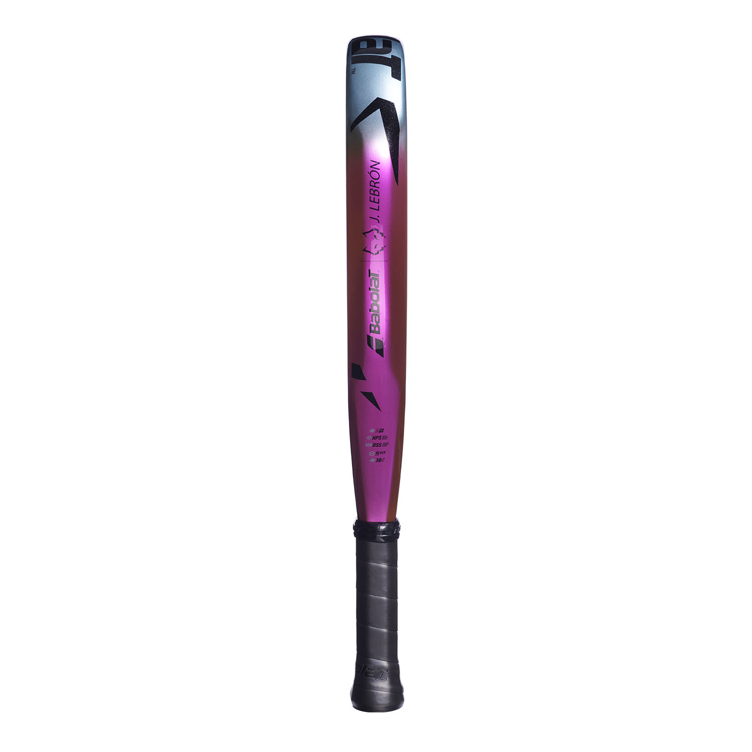 Babolat Viper Soft Juan Lebrón 3.1 Padel - Black/Purple/Sky Blue