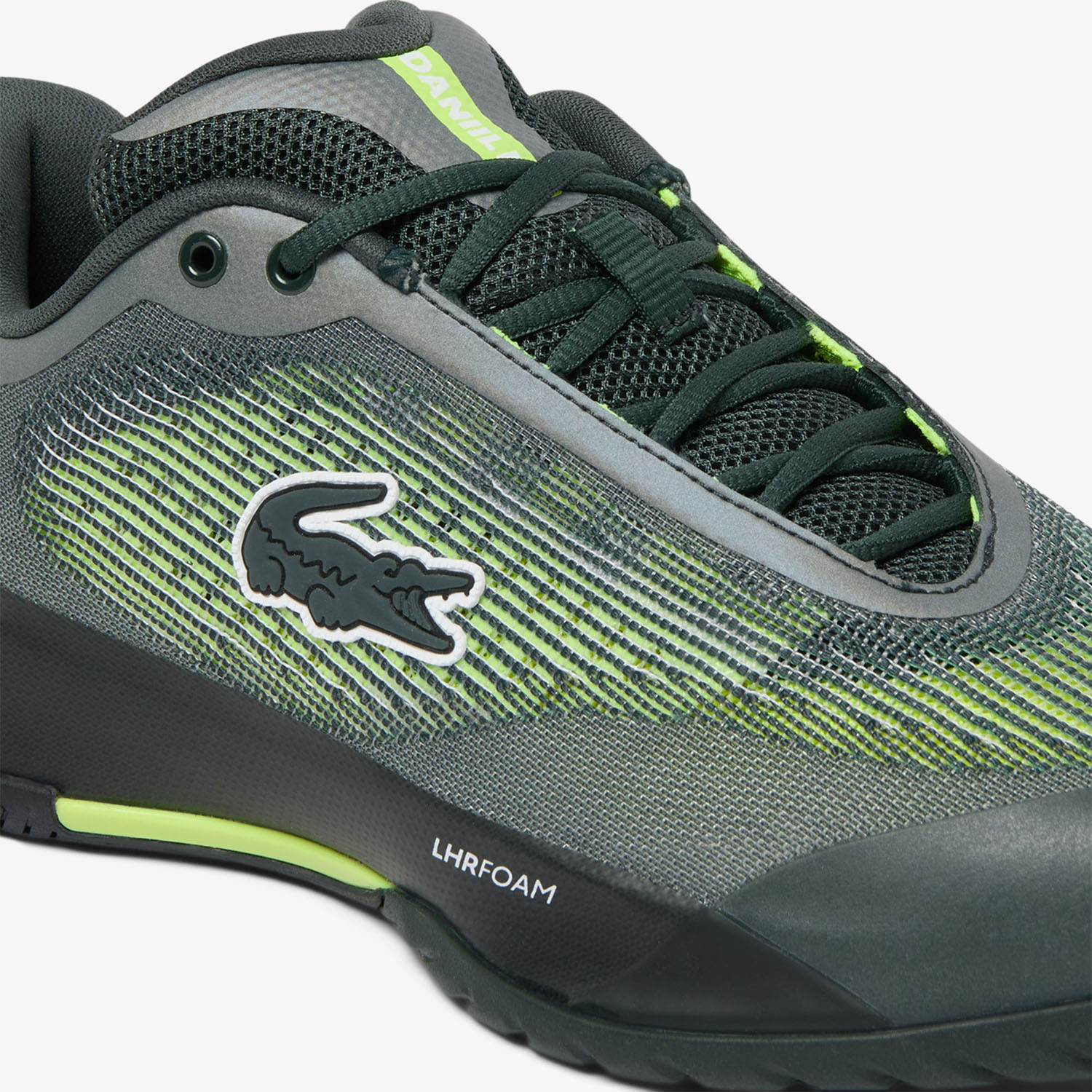 Lacoste AG-LT Pro X Daniil Medvedev - Dark Green/Yellow