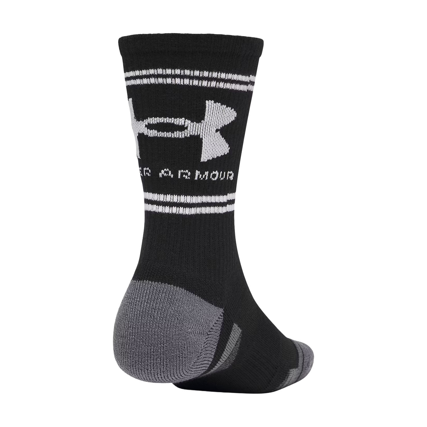 Under Armour Performance Tech Nov x 3 Socks - Ultimate Black/White