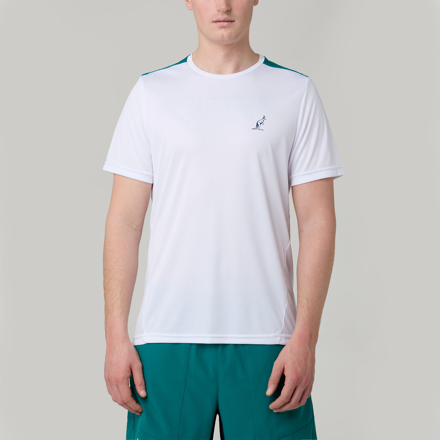 Australian Court Camiseta - Bianco/Verde