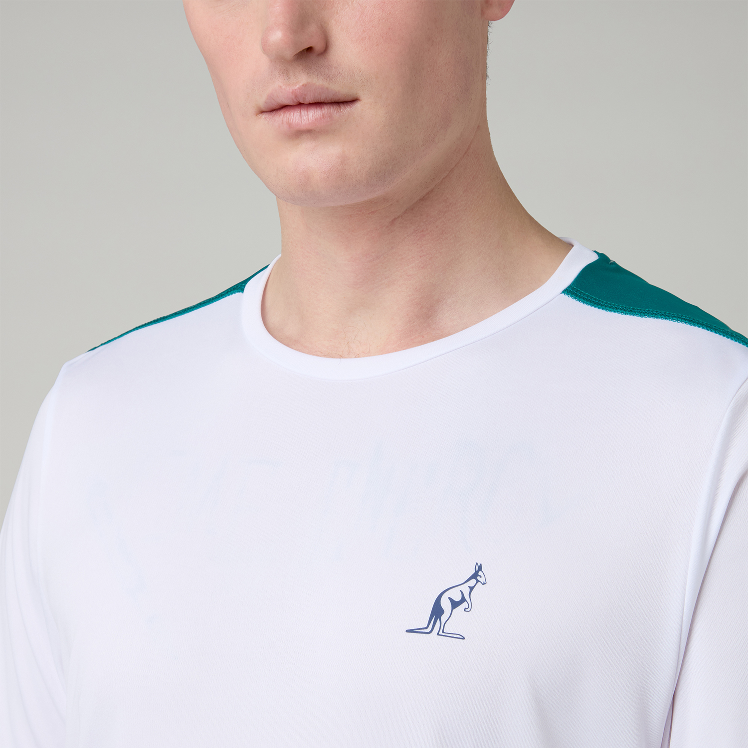 Australian Court Camiseta - Bianco/Verde