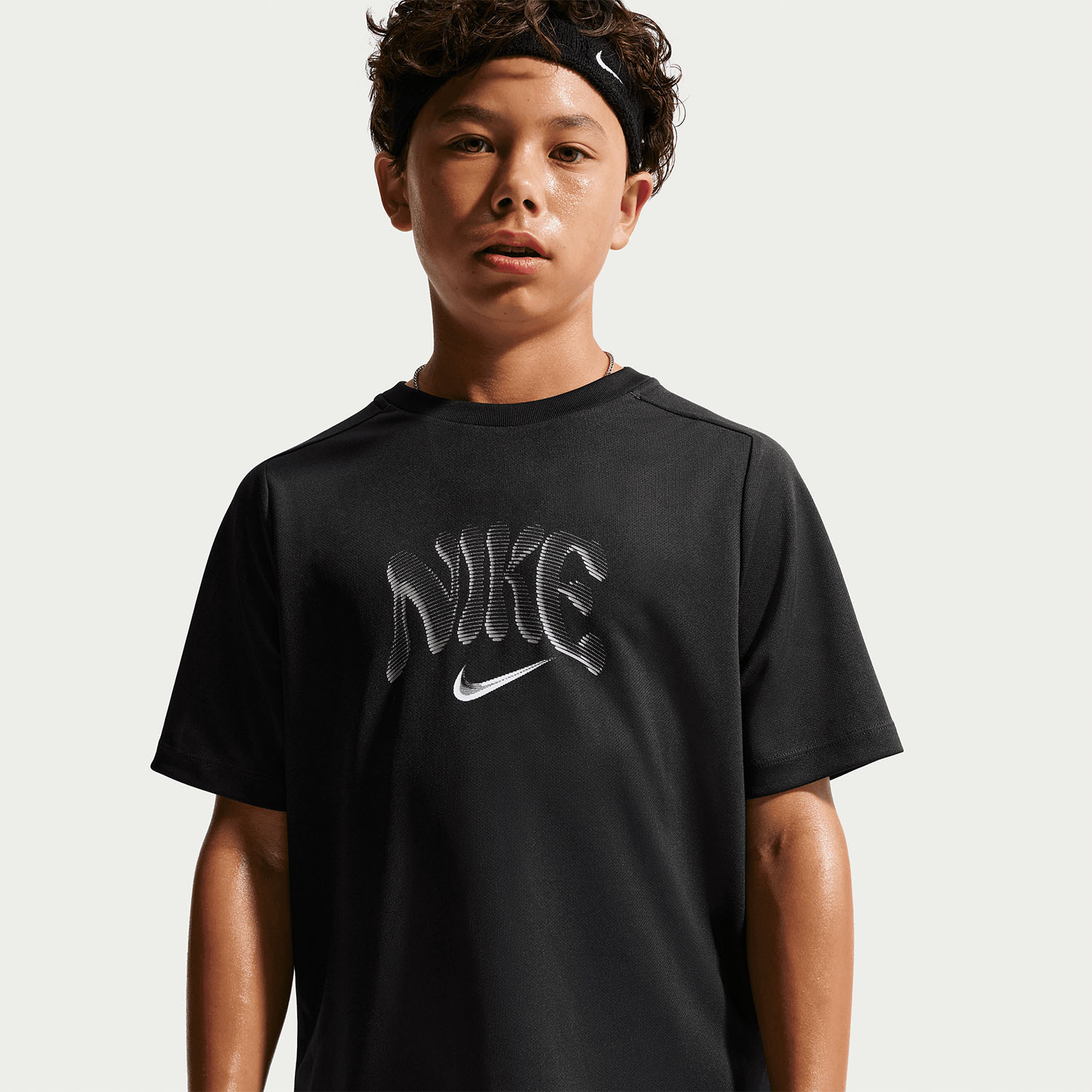 Nike Multi Refresh T-Shirt Boy - Black