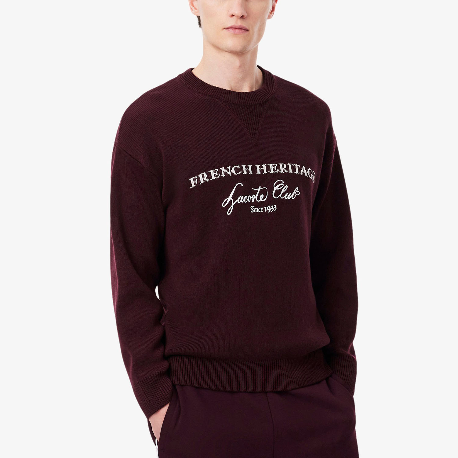 Lacoste Heritage Sweatshirt - Marron