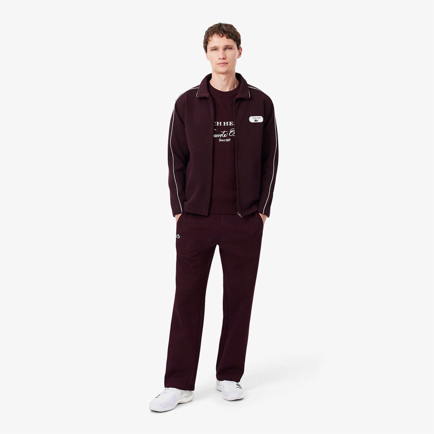 Lacoste Heritage Sweatshirt - Marron