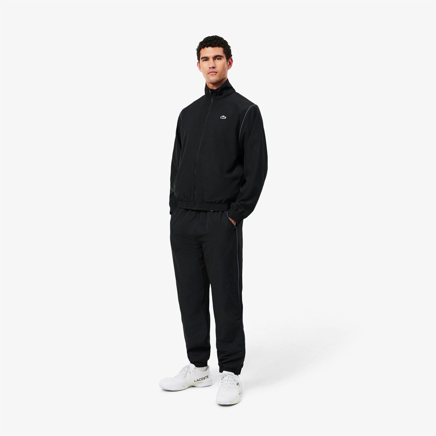 Lacoste X Novak Djokovic Tracksuit - Noir/Gris