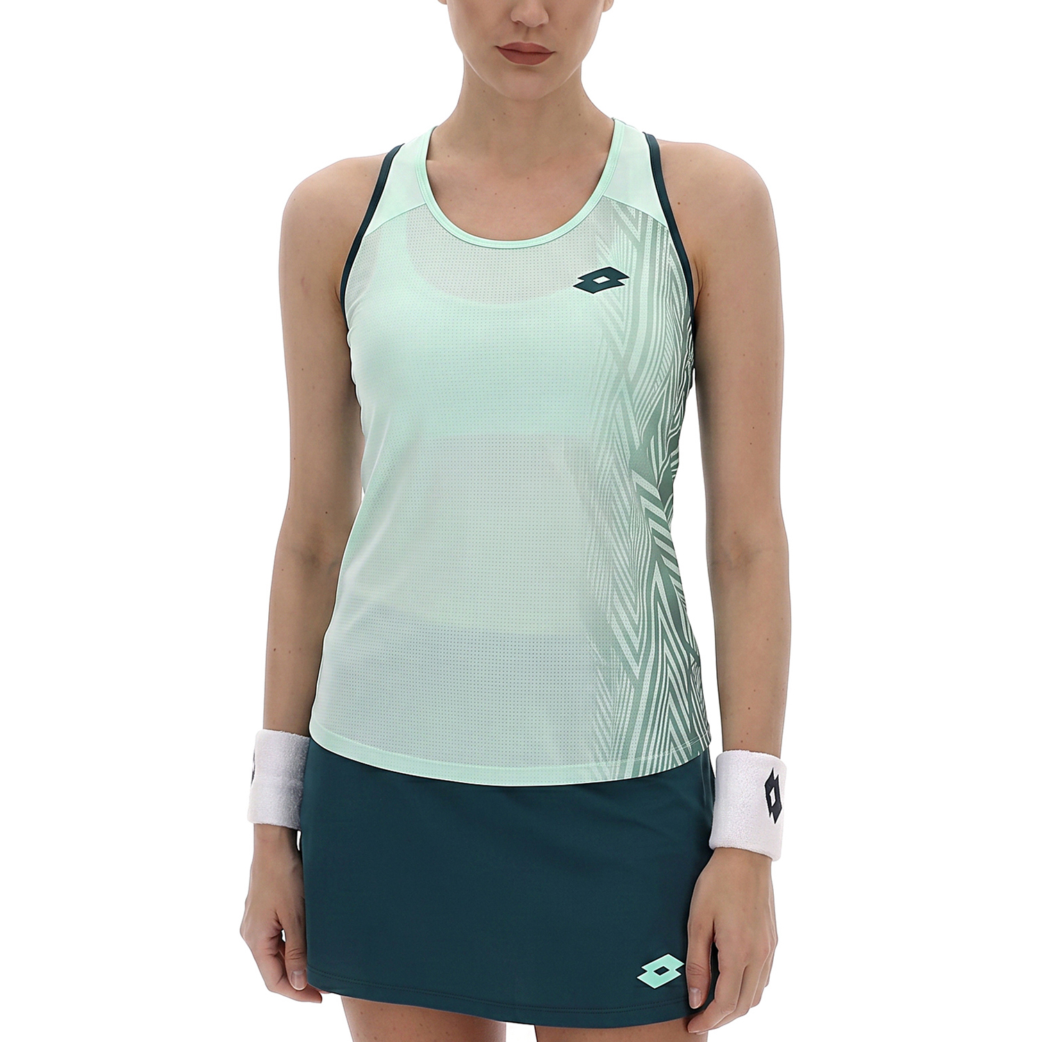Lotto Tech VI Canotta - Glacier Green