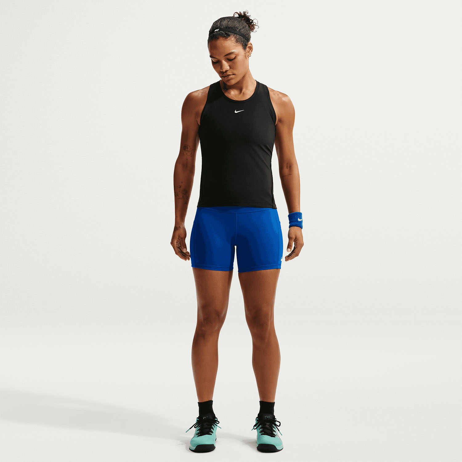 Nike Court 4in Shorts - Old Royal/White