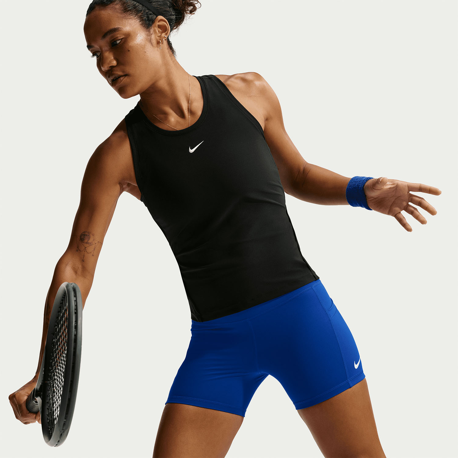 Nike Court 4in Shorts - Old Royal/White
