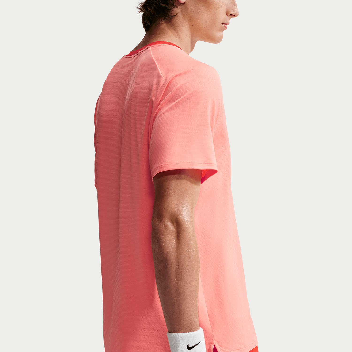 Nike Court Advantage Dri-FIT T-Shirt - Atomic Pink/Picante Red