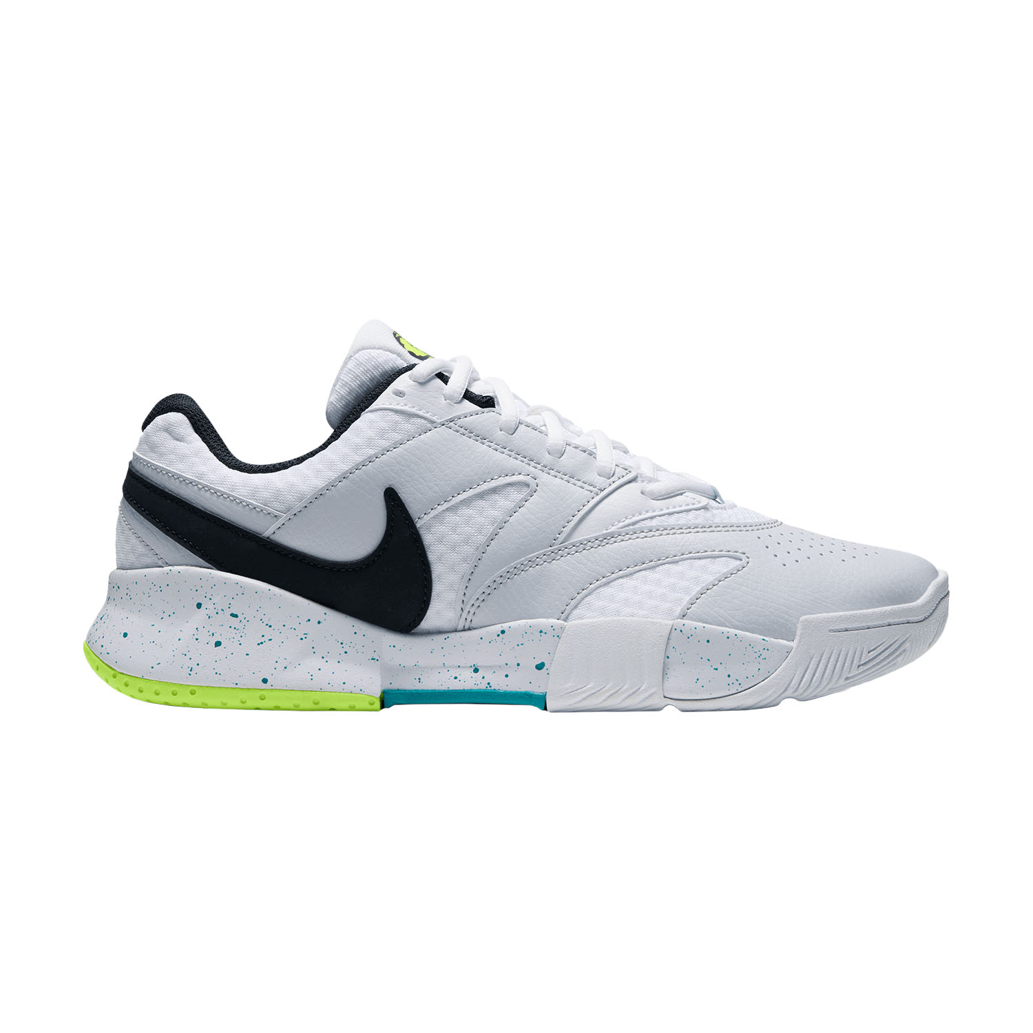 Nike Court Lite 4 HC - White/Black/Volt/Energy