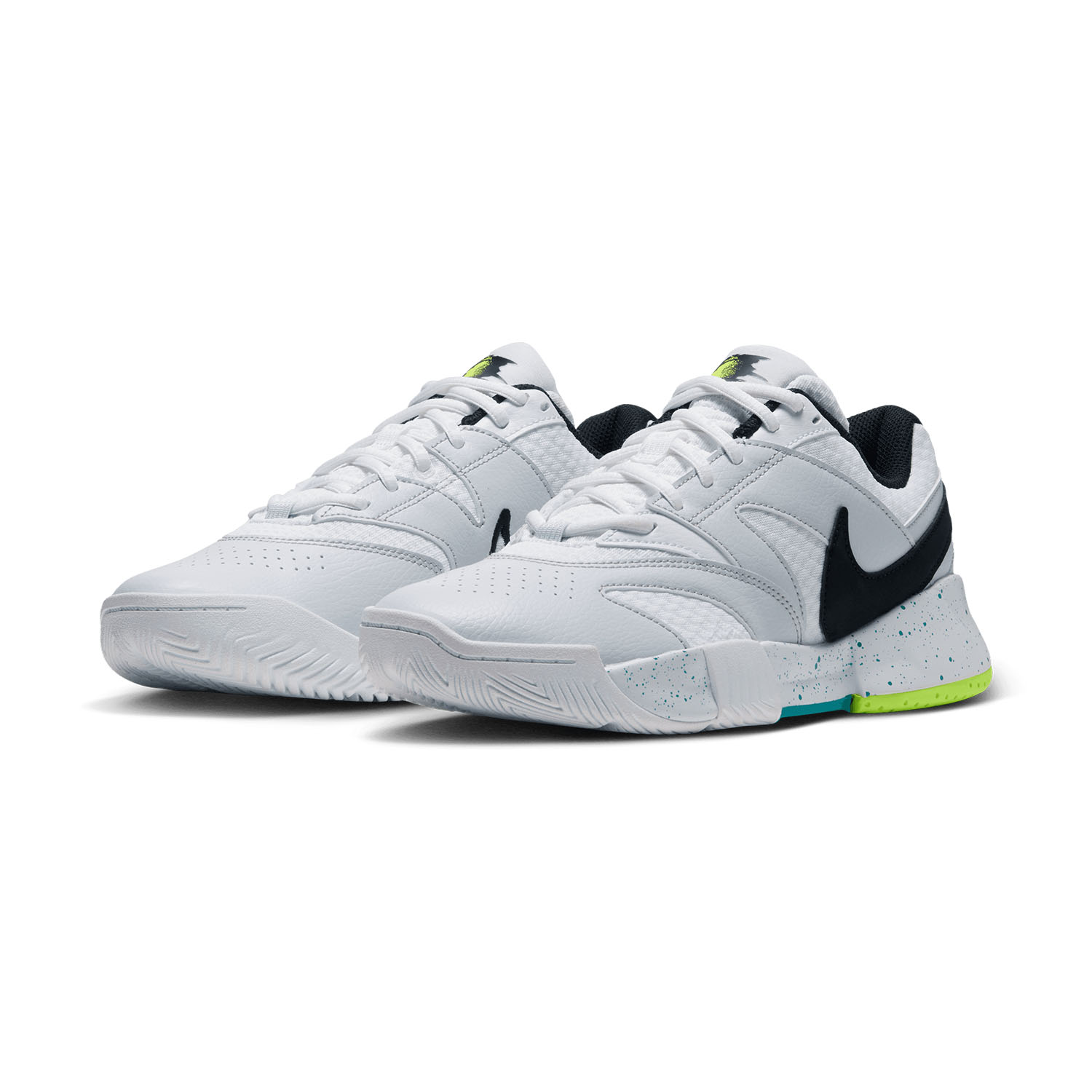 Nike Court Lite 4 HC - White/Black/Volt/Energy