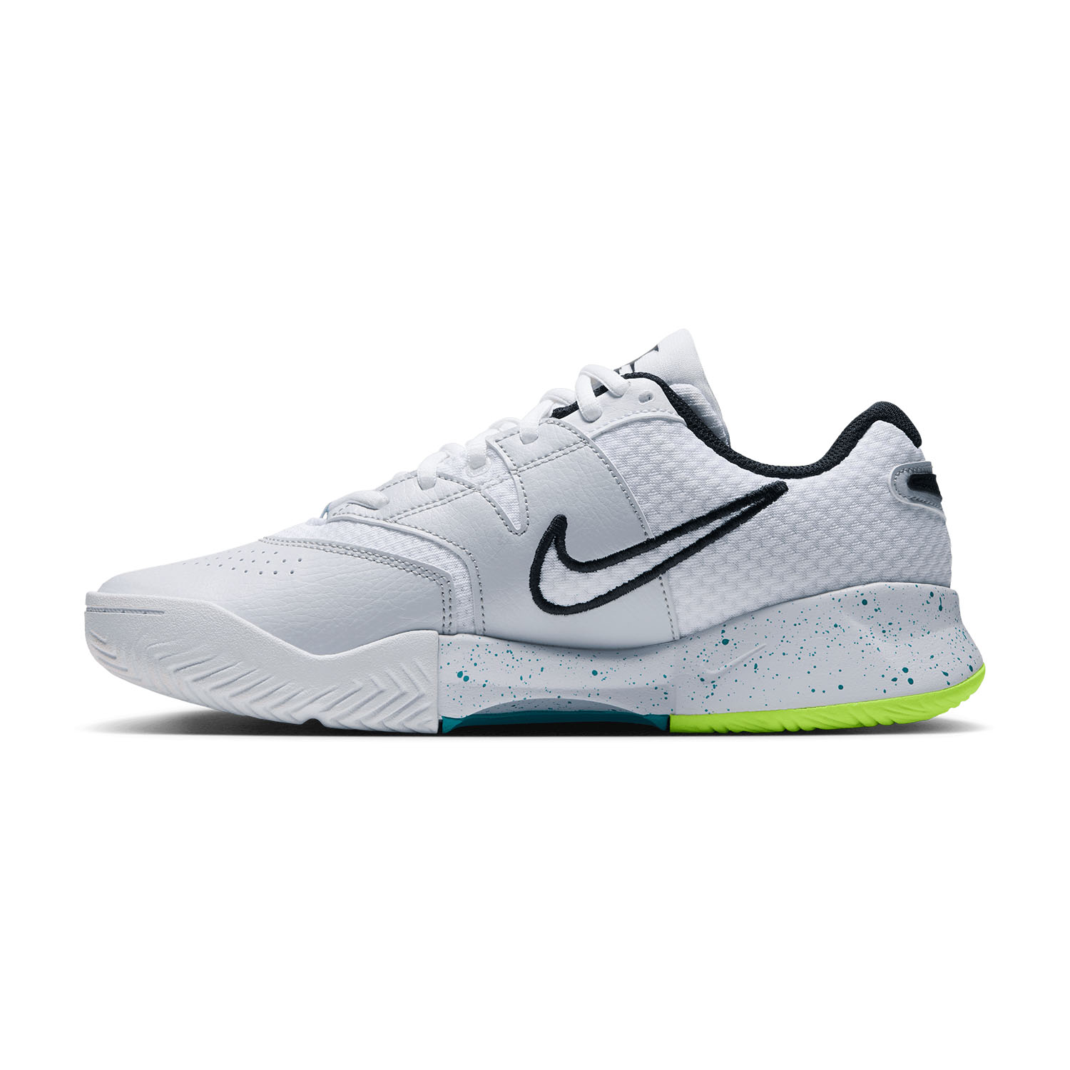 Nike Court Lite 4 HC - White/Black/Volt/Energy