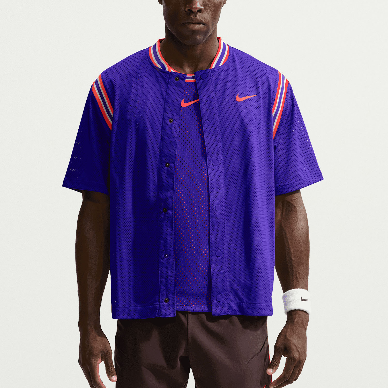 Nike Court Slam Carlos Giacca - Dark Concord/Bright Crimson