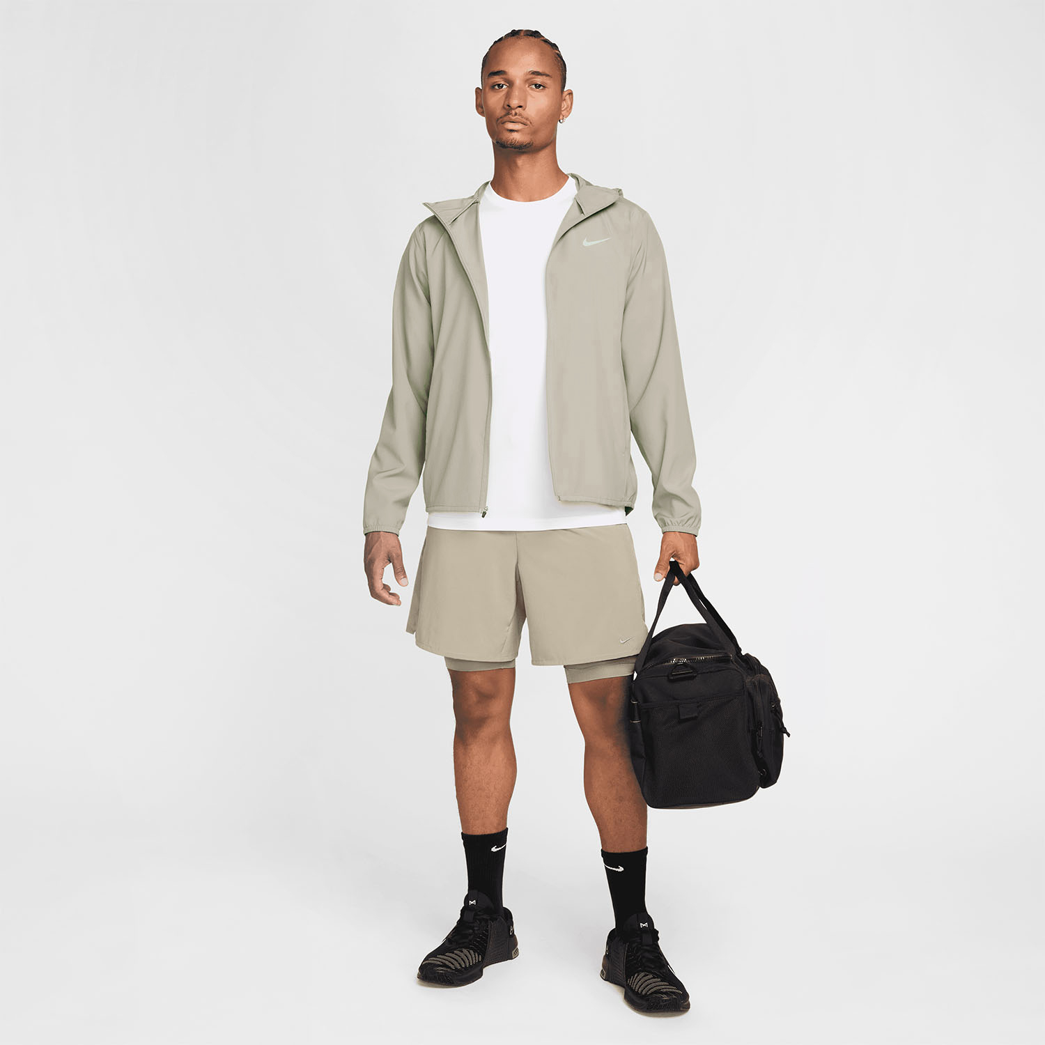 Nike Dri-FIT Form Chaqueta - Light Army/Reflective Silver