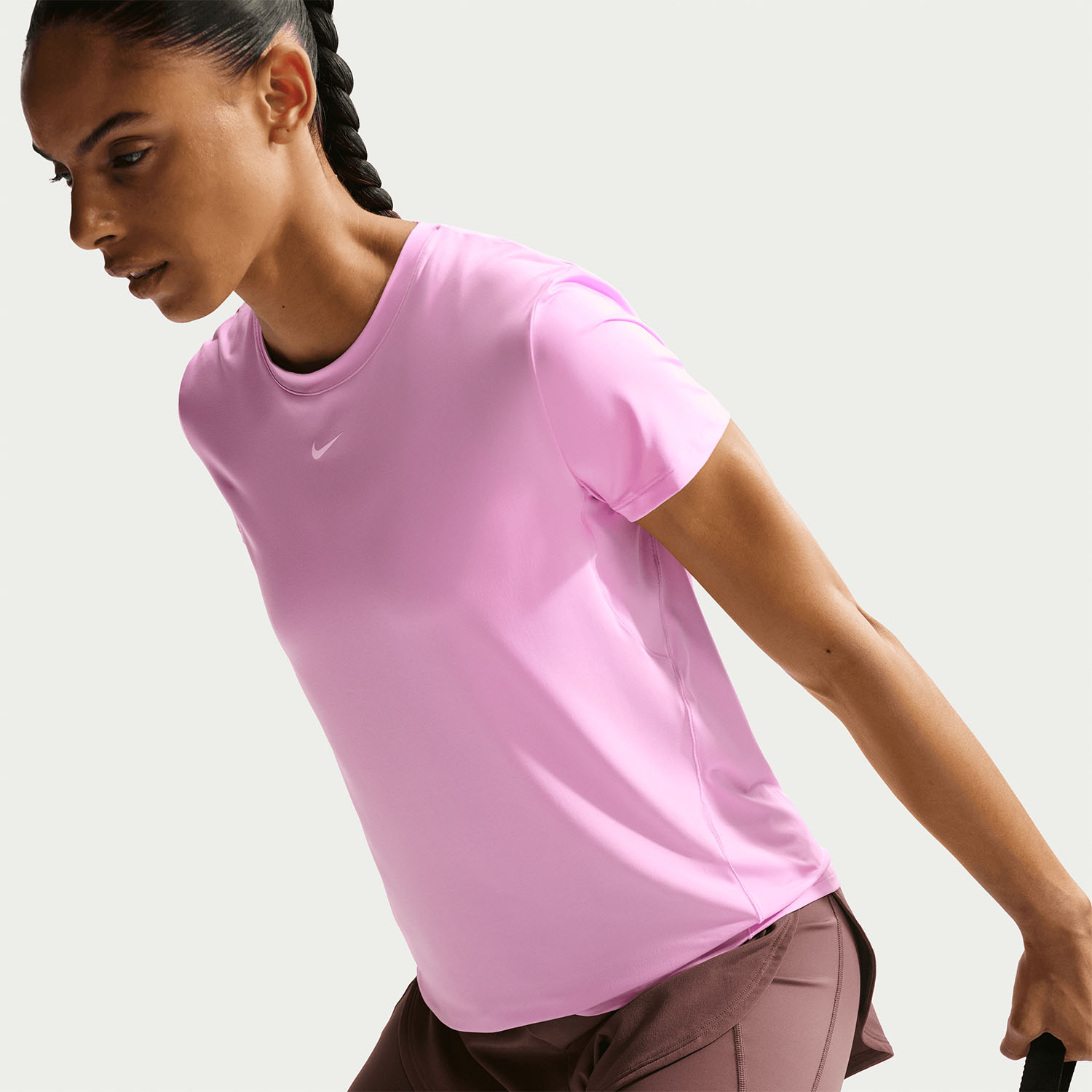 Nike One Classic Camiseta - Pink Rise/White