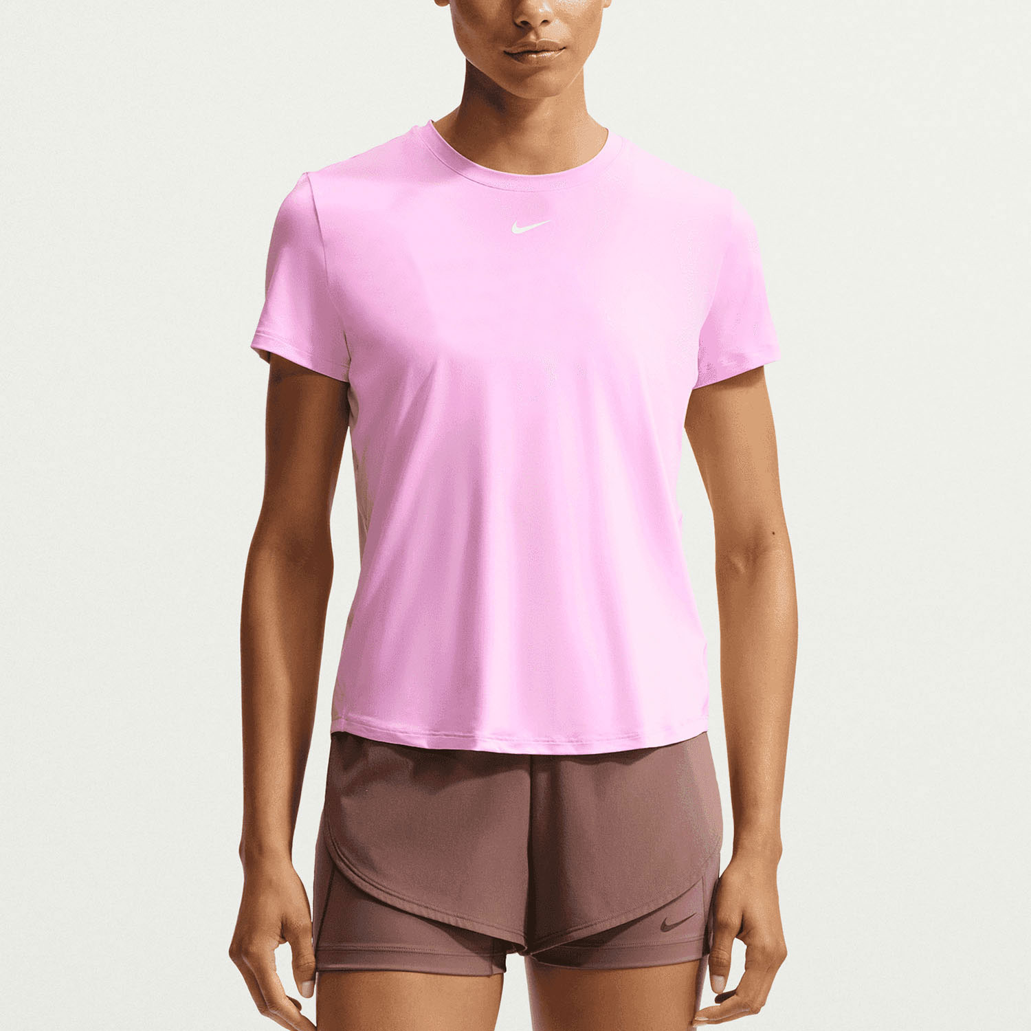 Nike One Classic Camiseta - Pink Rise/White