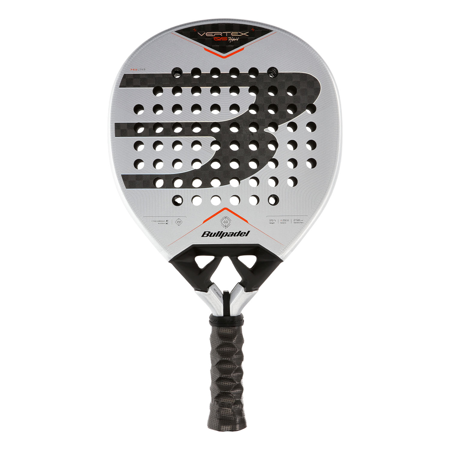 Bullpadel Vertex 05 Hybrid Padel - Silver/Black