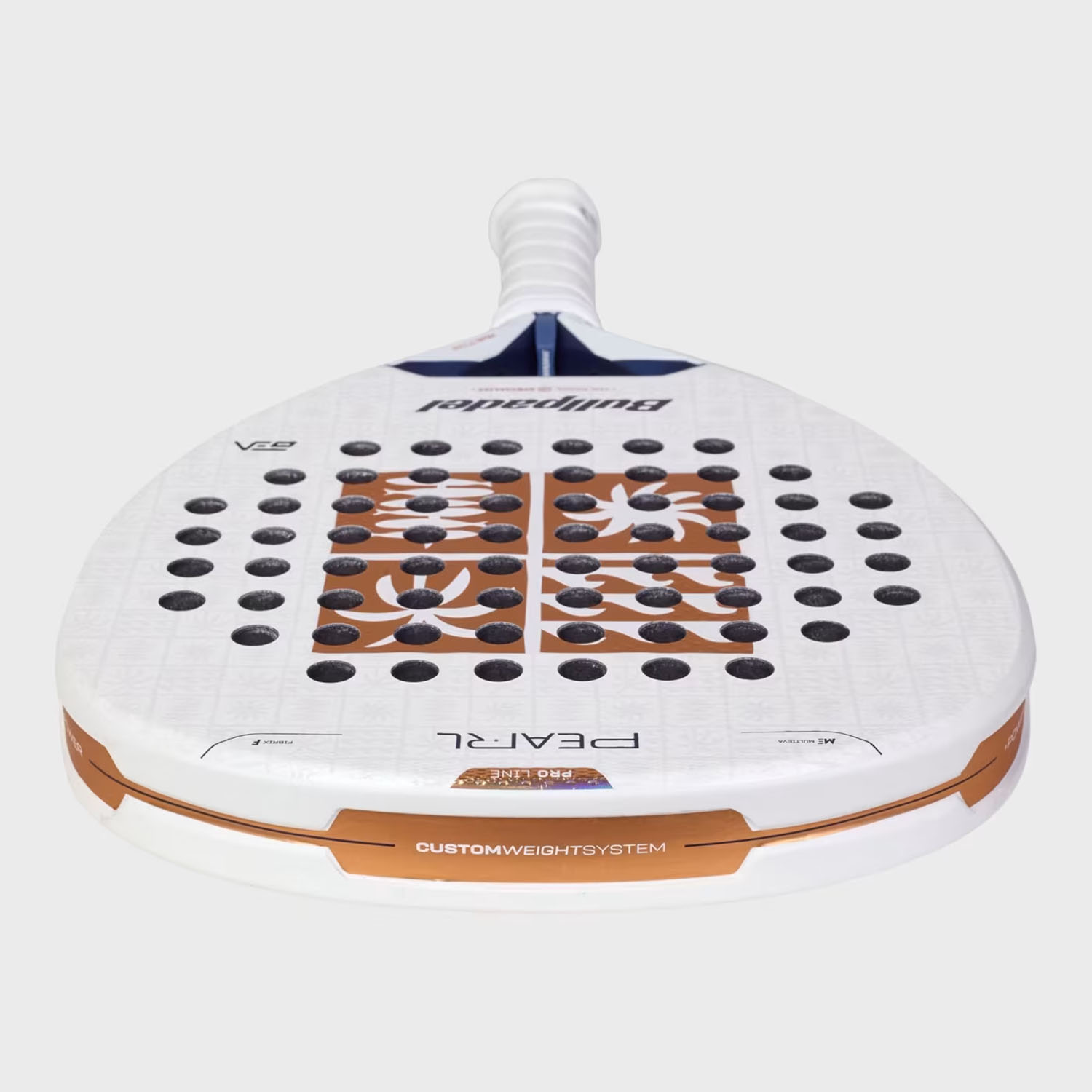 Bullpadel Pearl 2027 Padel - White/Gold