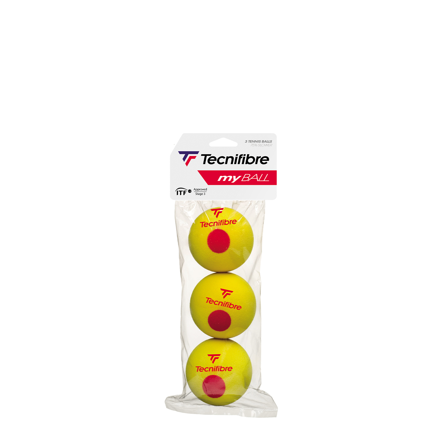 Tecnifibre My Ball - Confezione Da 3 Palline