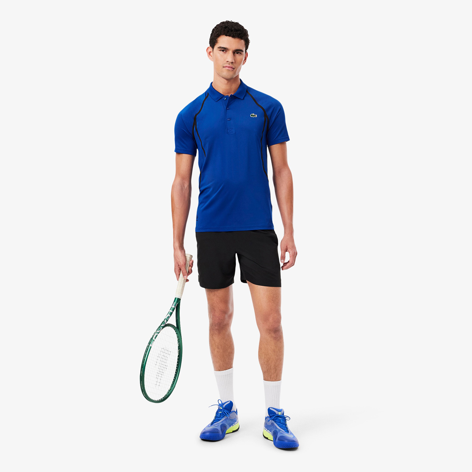 Lacoste Ultra Dry X Daniil Medvedev Polo - Bleu Gentiane