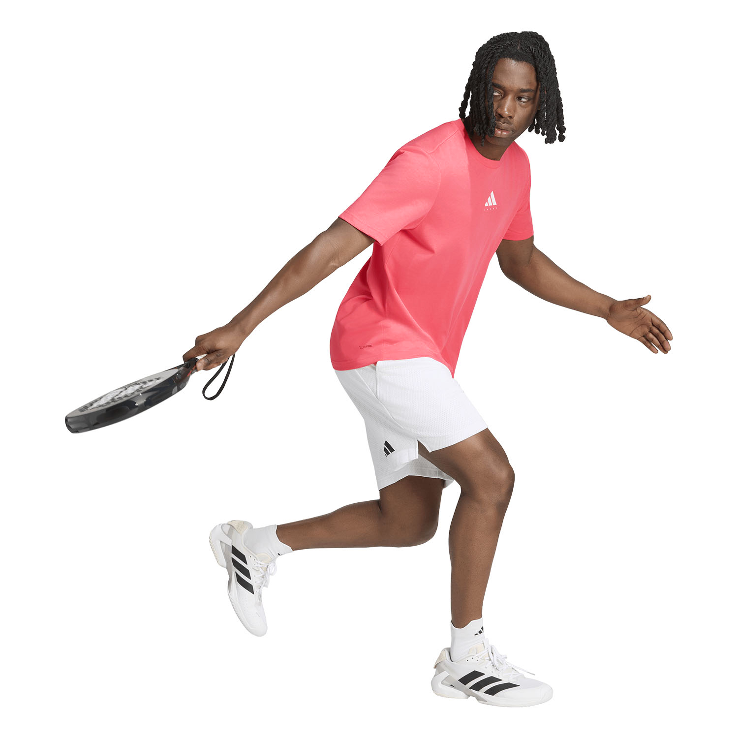 adidas Padel Category Graphic Camiseta - Pure Turbo