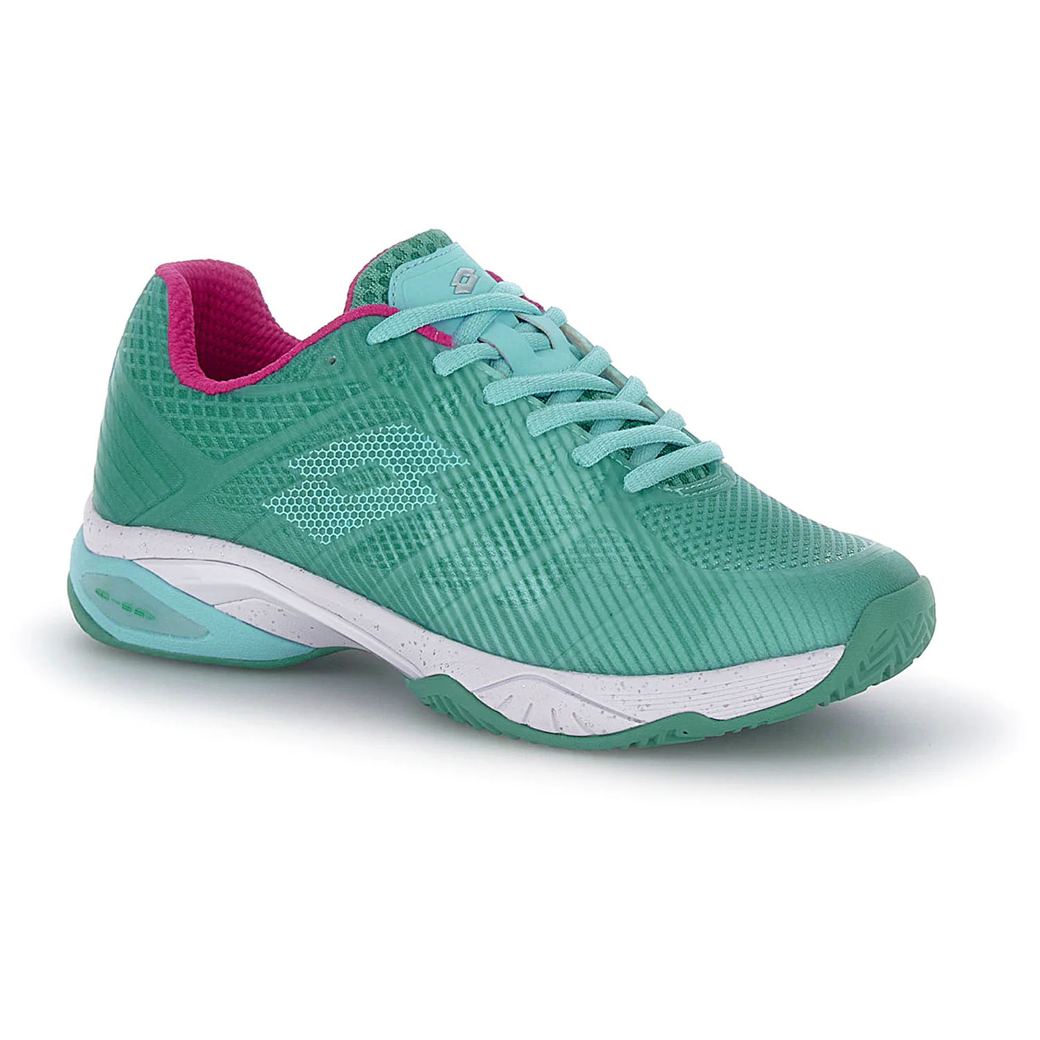 Lotto Mirage 300 III Clay - Blue/Green/Pink C