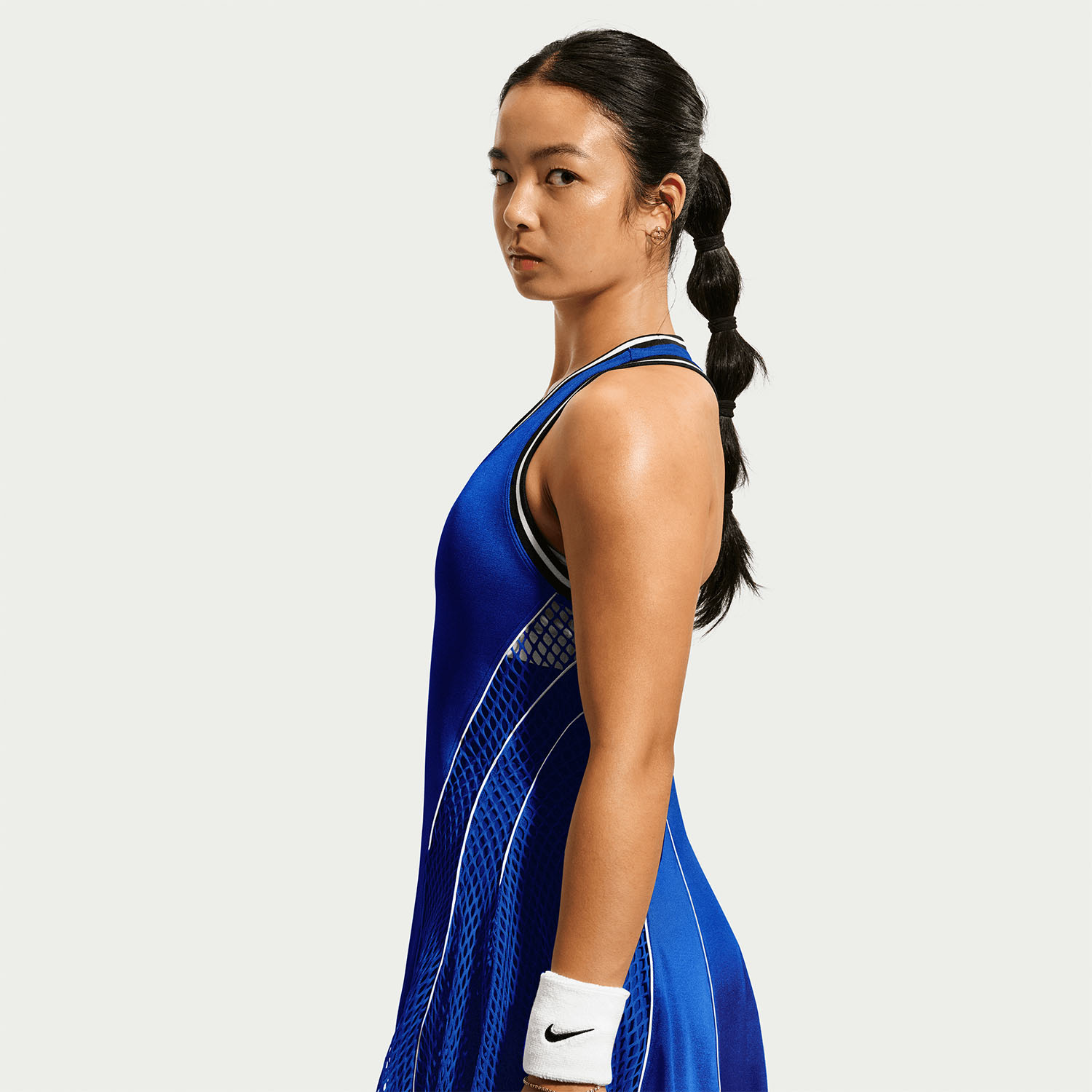 Nike Court Slam Vestido - Old Royal/White