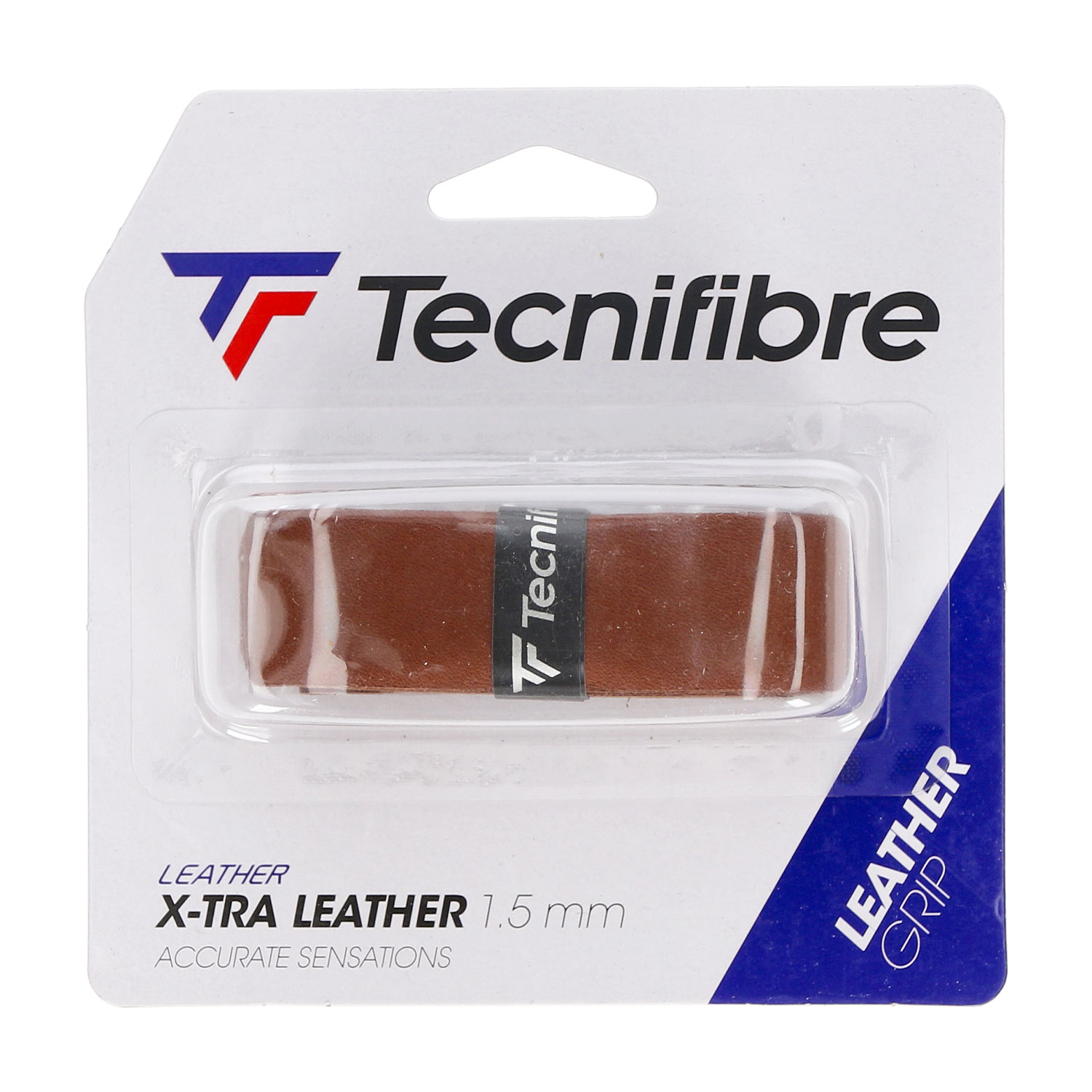 Tecnifibre X-TRA Leather Grip - Brown