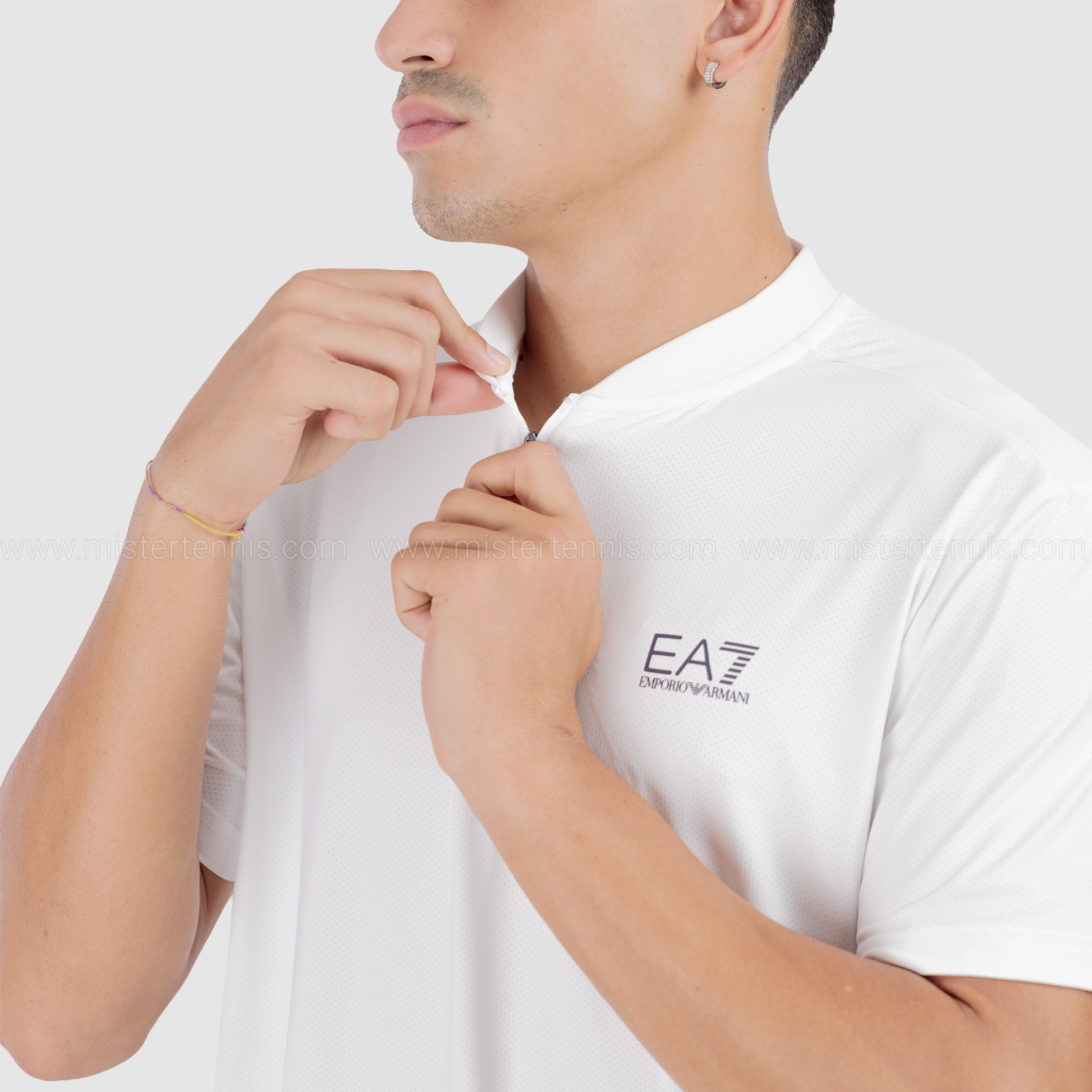 EA7 Pro Classic Polo - White