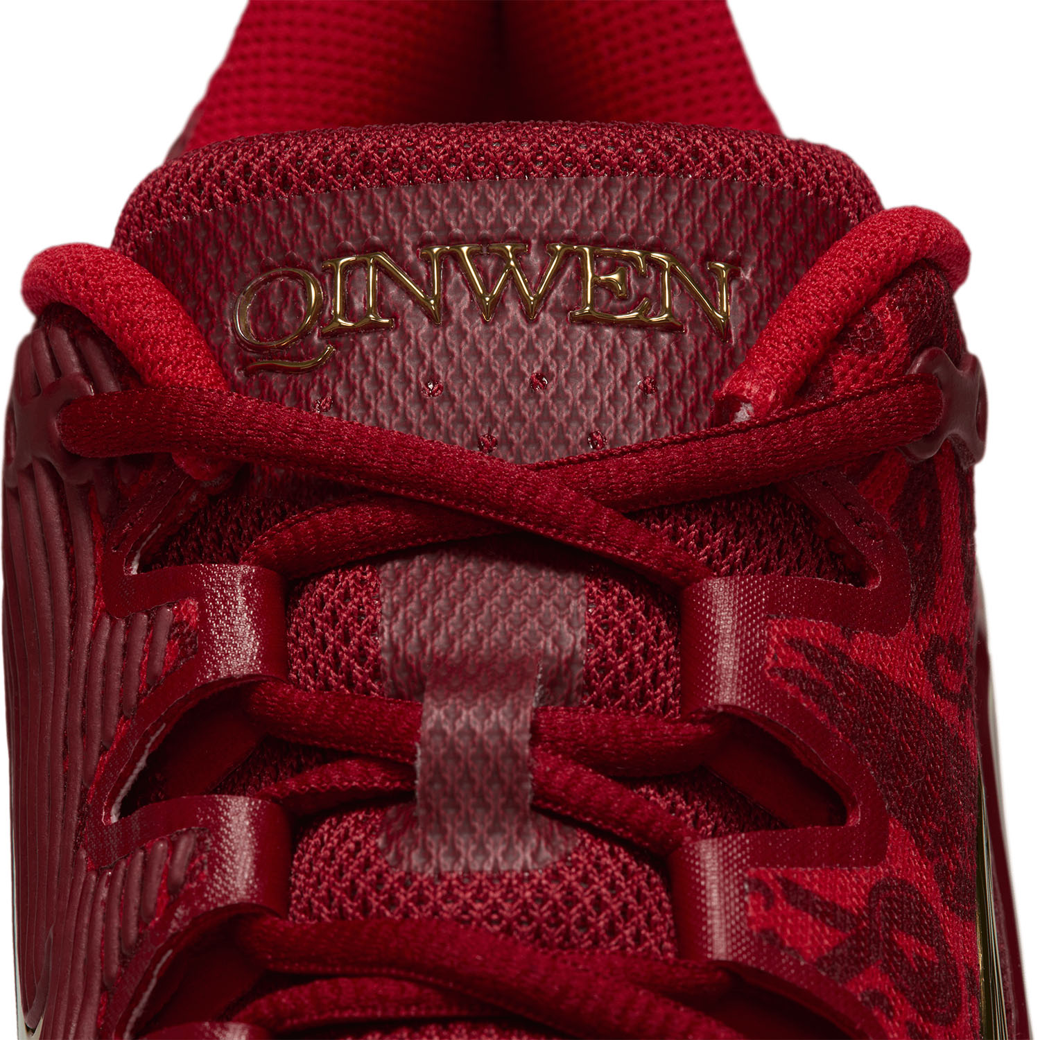 Nike Vapor 12 HC Qinwen Zheng - University Red/Metallic Gold/Tough Red