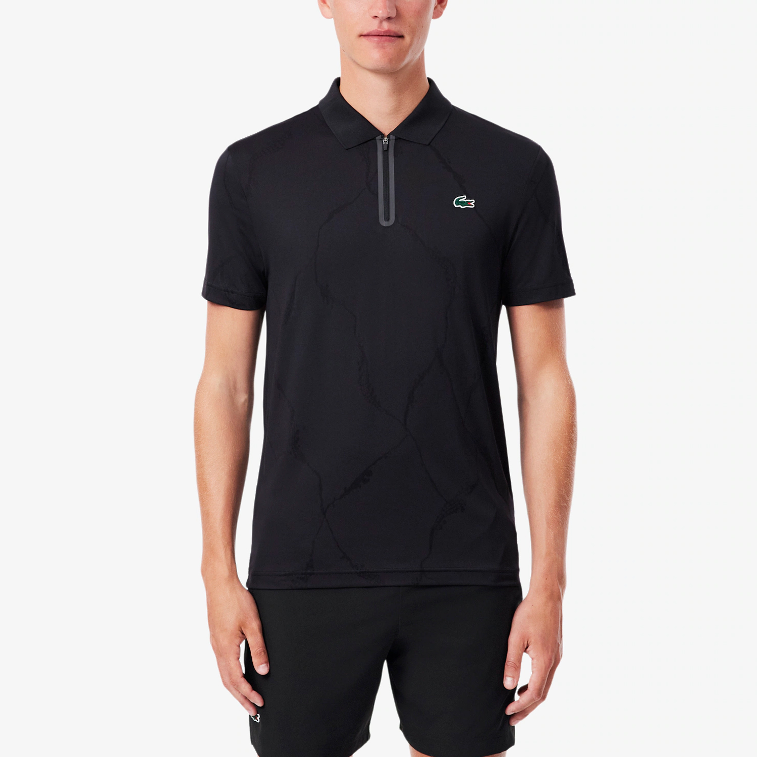 Lacoste Crocodile Polo - Noir