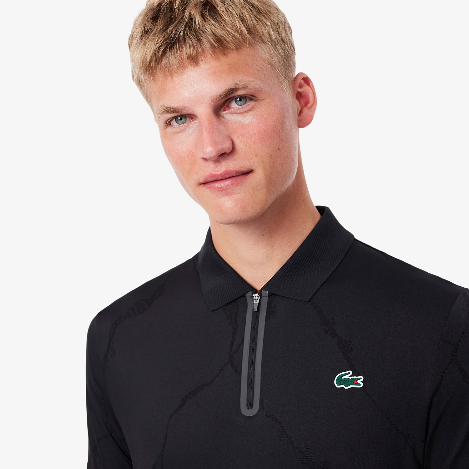 Lacoste Crocodile Polo - Noir