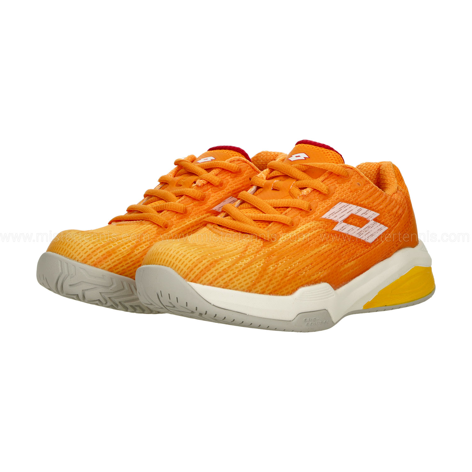 Lotto Mirage 200 II All Round Junior - Flame Orange/All White/Ray Yellow