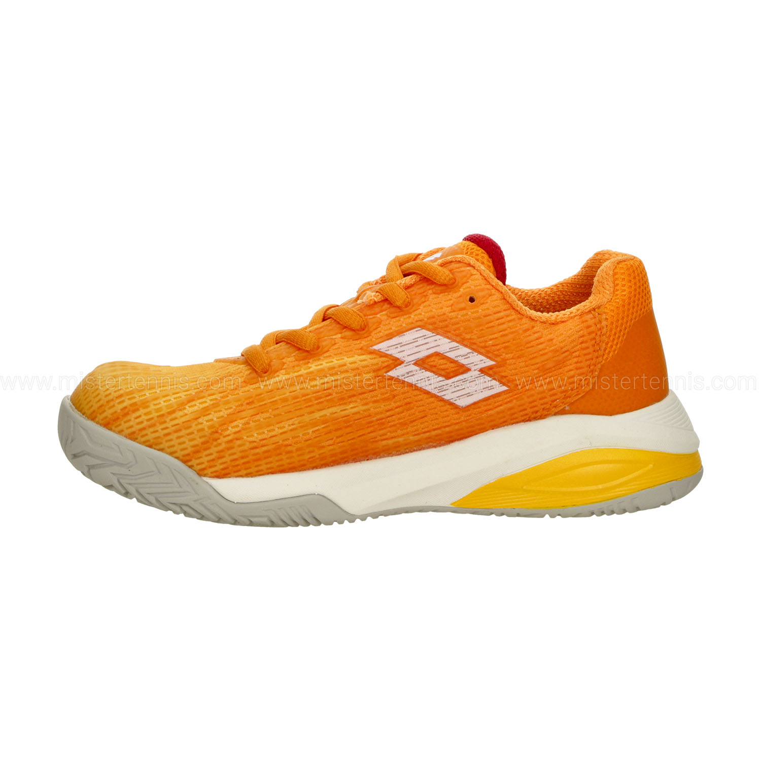 Lotto Mirage 200 II All Round Junior - Flame Orange/All White/Ray Yellow