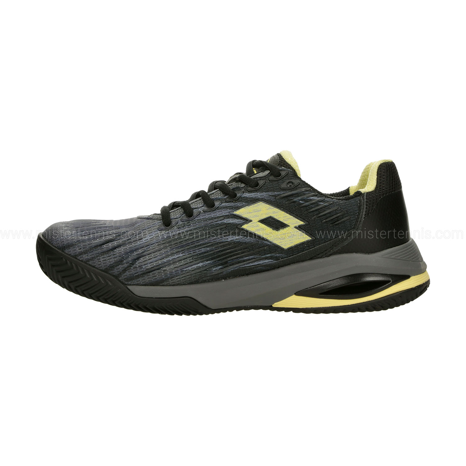 Lotto Mirage 200 II PRT Clay - All Black/Panna Cotta/Asphalt
