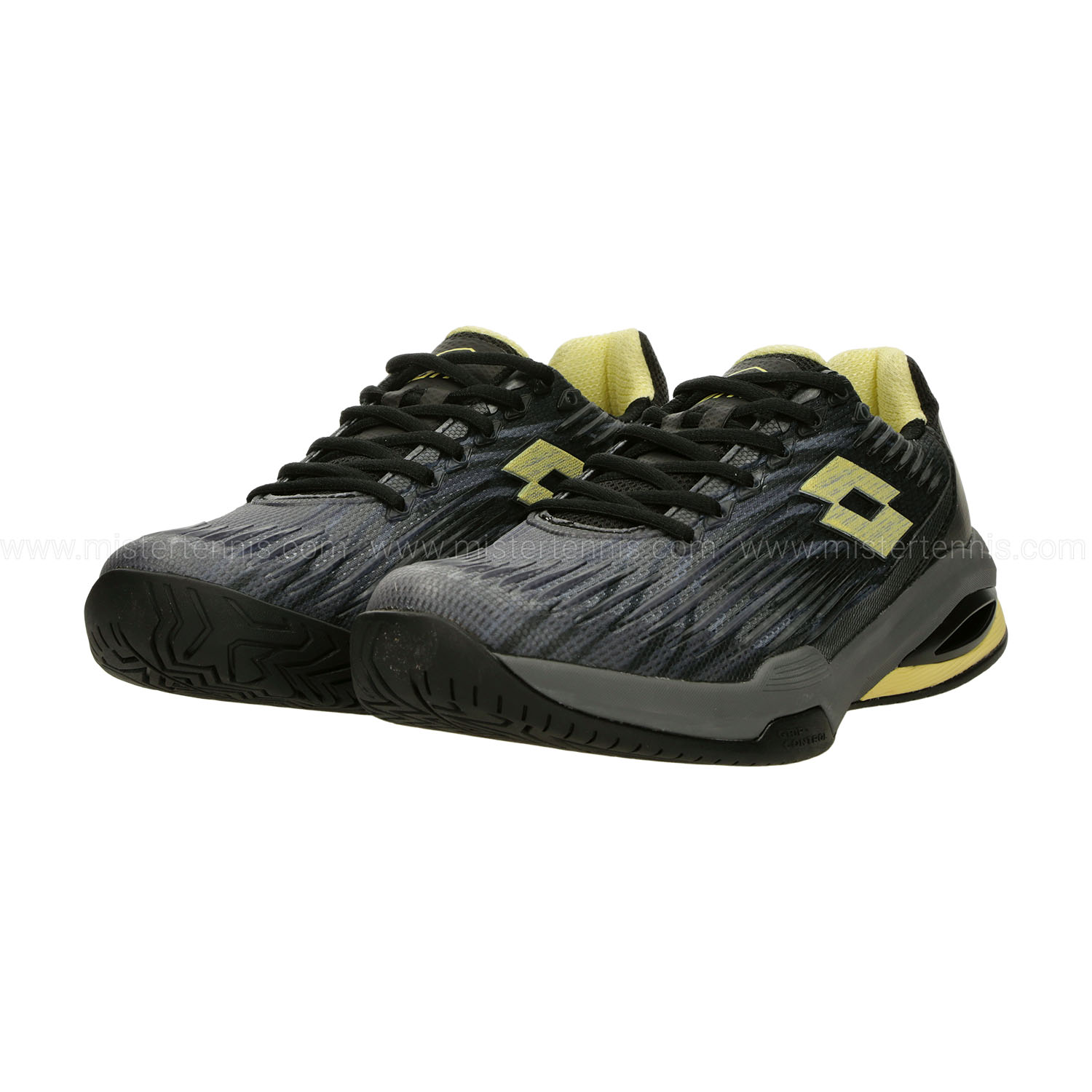 Lotto Mirage 200 II PRT SPD - All Black/Panna Cotta/Asphalt