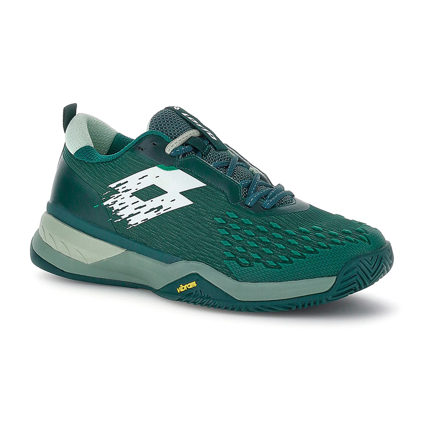 Lotto Raptor Hyperpulse 100 IV Clay - Biome Green/All White