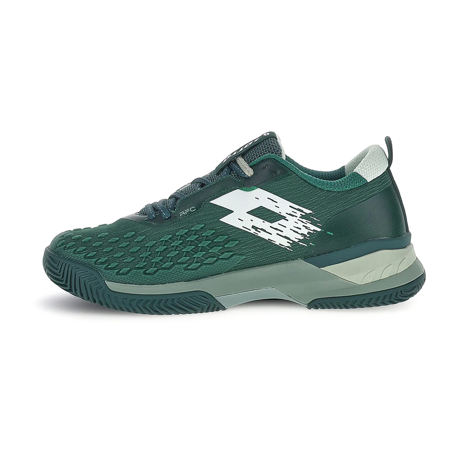 Lotto Raptor Hyperpulse 100 IV Clay - Biome Green/All White