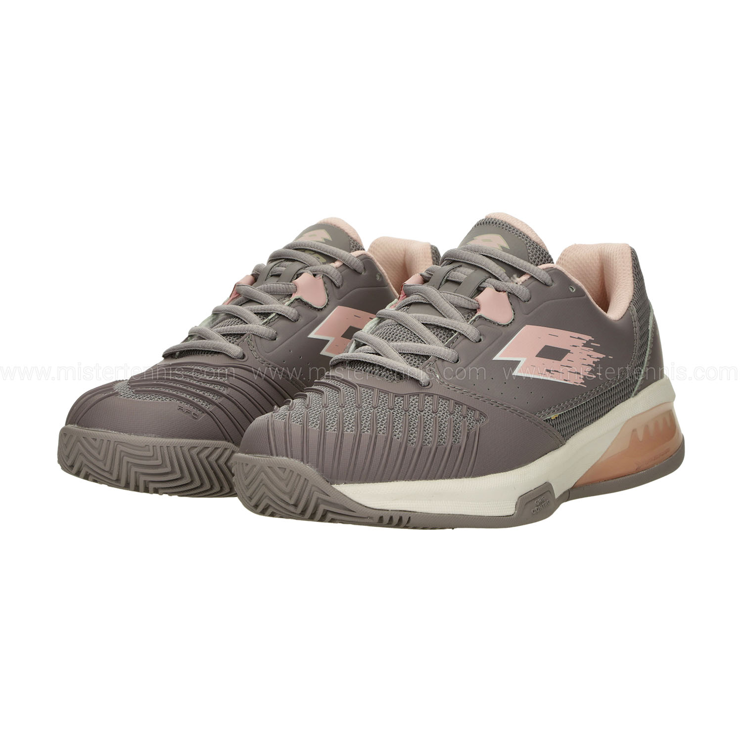 Lotto Raptor Hyperpulse 300 Clay - Gull Gray/Powder Rose
