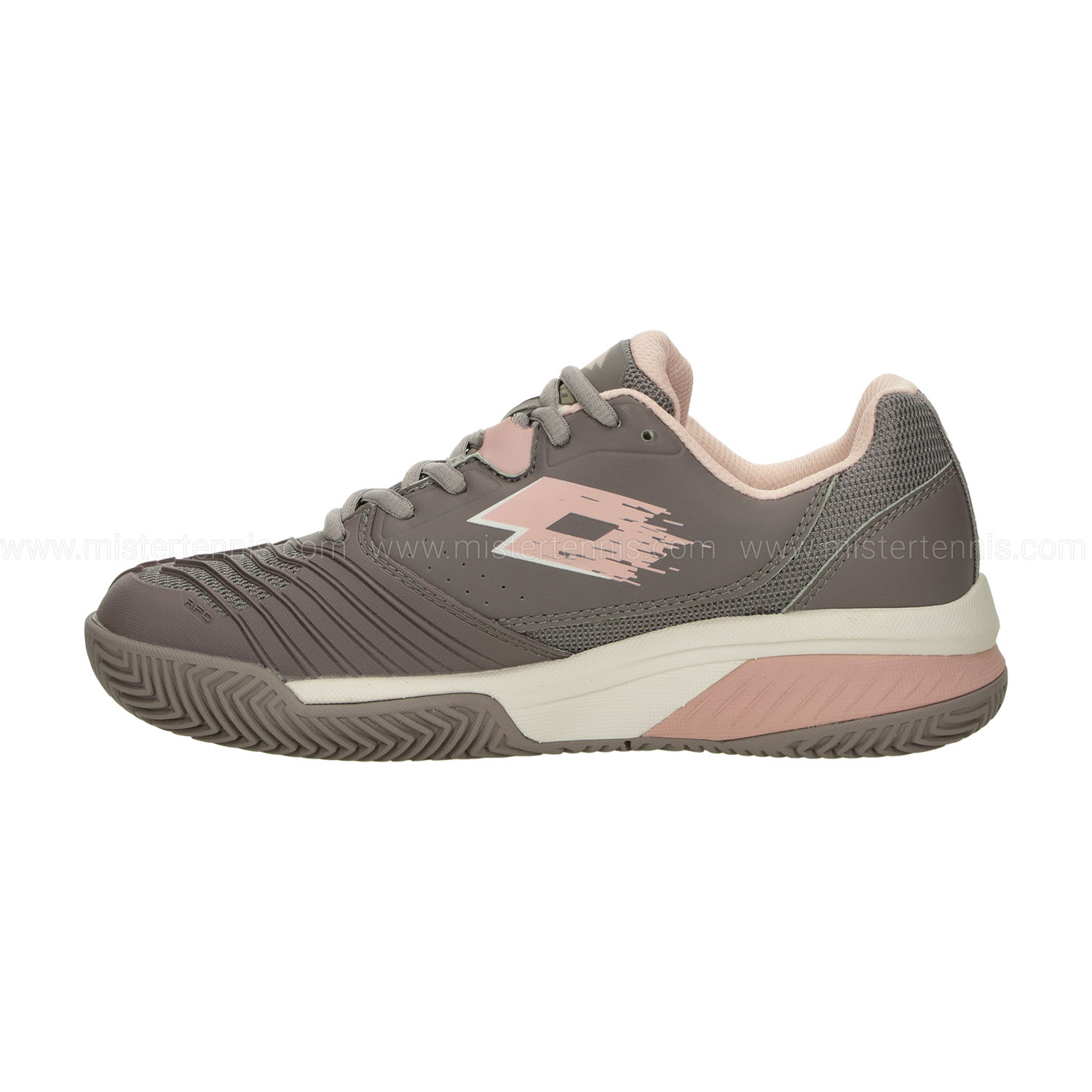 Lotto Raptor Hyperpulse 300 Clay - Gull Gray/Powder Rose