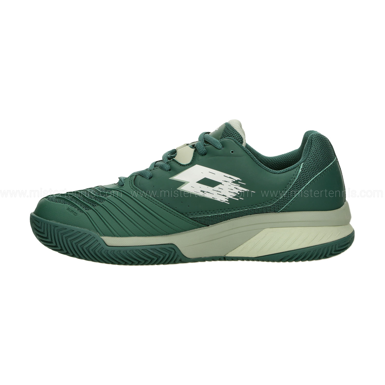 Lotto Raptor Hyperpulse 300 Clay - Biome Green/All White