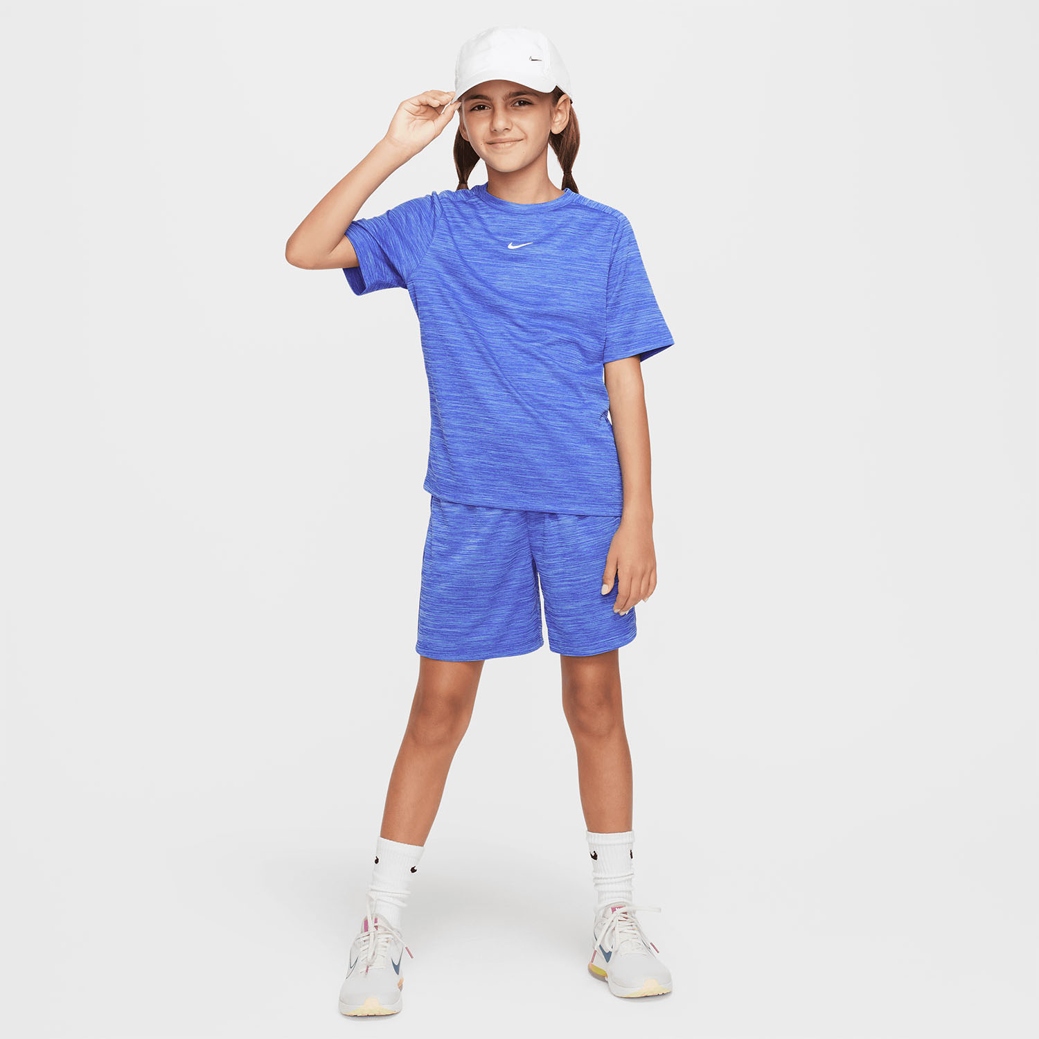 Nike Dri-FIT 5in Shorts Junior - Game Royal/University Blue/White