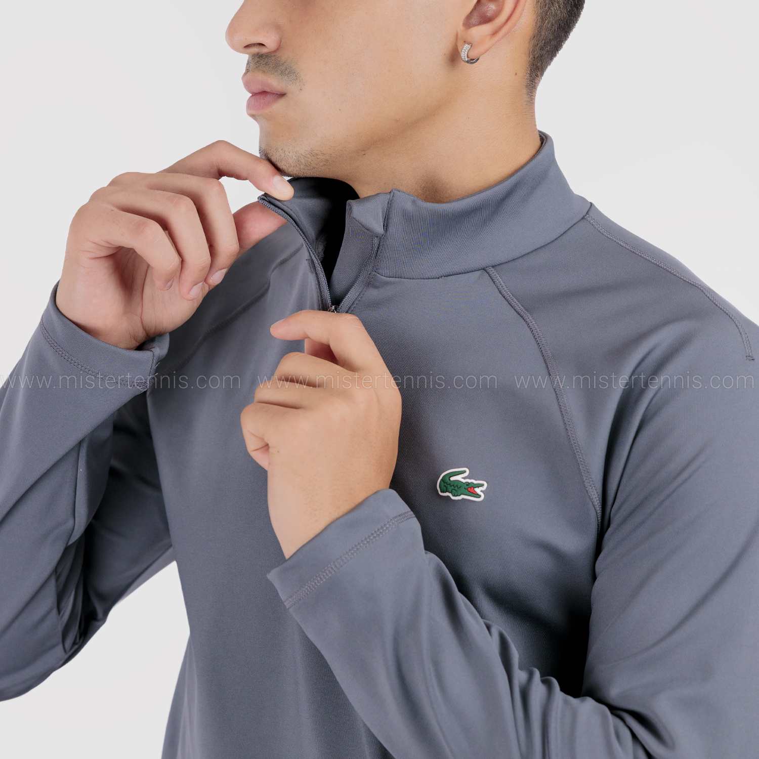 Lacoste Ultra Dry Pro Camisa - Gris