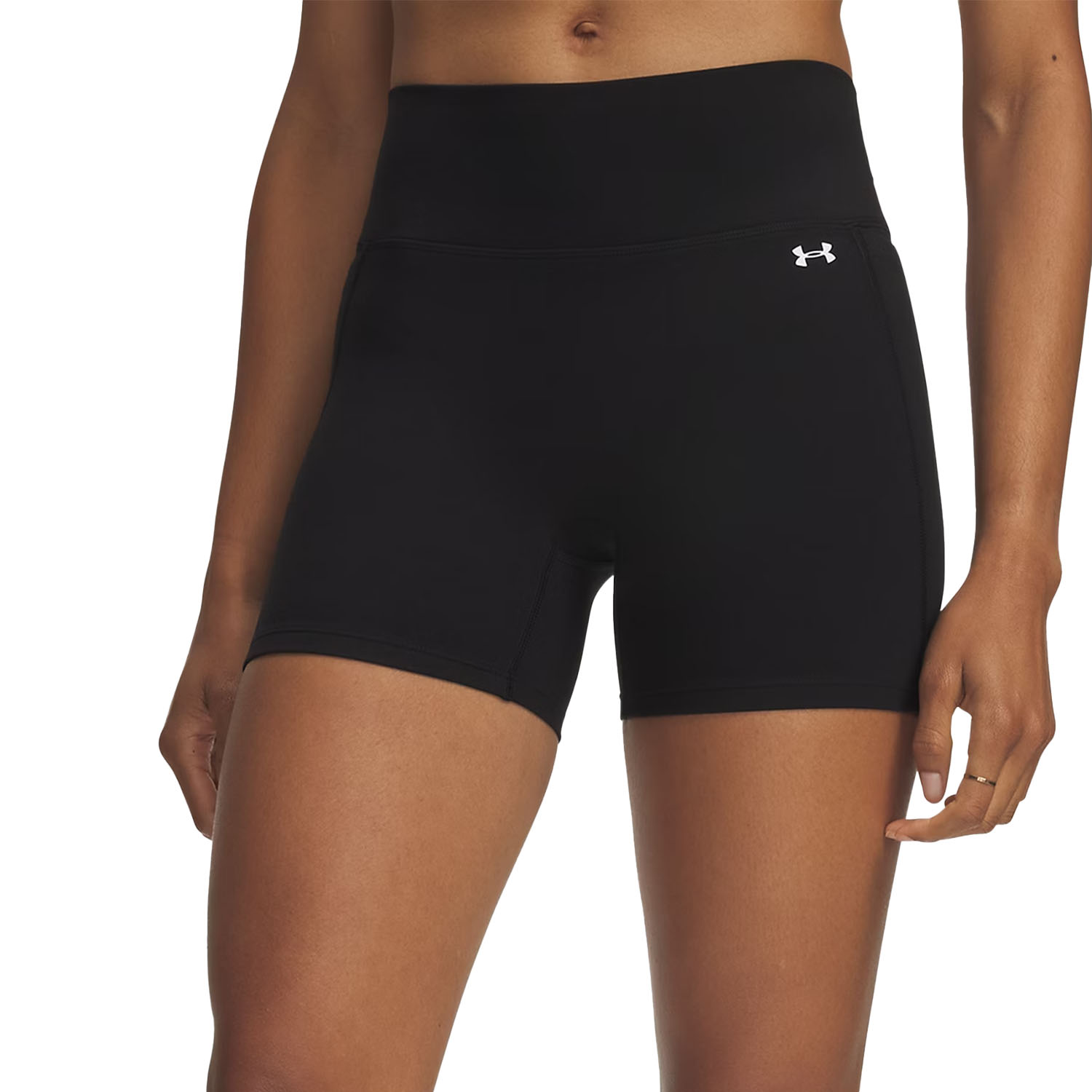 Under Armour Motion Middy 4.5in Shorts - Ultimate Black/White